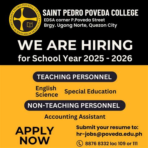 hris poveda|POVEDA is hiring! Please .